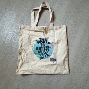 T shirt and tote - the world is better with you in it